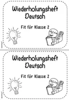 Vorschau - Arbeitsblätter - Wiederholungsheft Fit für Klasse 2 (Deutsch) - Seite 2