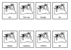 Aperçu - Feuilles d'exercices - Jeu de vocabulaire - Saint Nicolas - Page 2