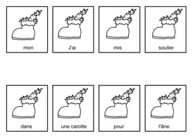 Aperçu - Feuilles d'exercices - Jeu de vocabulaire - Saint Nicolas - Page 3