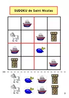 Aperçu - Jeux - Sudoku - Saint Nicolas - Page 2