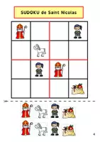 Aperçu - Jeux - Sudoku - Saint Nicolas - Page 3