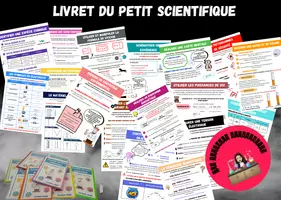 Aperçu - Apprentissages en autonomie - Fiches méthodes livret du scientifique - Page de couverture