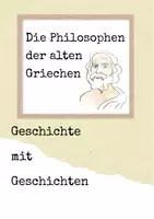 Vorschau - Arbeitsblätter - Geschichte mit Geschichten - Philosophen im antiken Griechenland (inkl. Audio-Datei) - Deckblatt