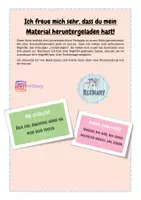 Vorschau - Arbeitsblätter - Schulstart Schuljahresorakel Geschenkidee - Seite 1
