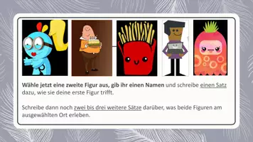 Vorschau - Stundenentwürfe - Schreib eine Geschichte nach Bildern! Kreatives Schreiben - Seite 3