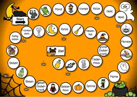 Vorschau - Stationenlernen - Halloween - SPIELESET - Für Deutsch- und DaZ-Unterricht - Seite 3