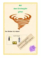 Vorschau - Stundenentwürfe - Kirchenjahr I - Ideen für Lapbook oder Kalender - Deckblatt