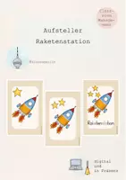 Vorschau - Anderer Materialtyp - Aufsteller Raketenstation Differenzierung - Deckblatt