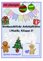 Vorschau - Arbeitsblätter - Arbeitsblätter-Mix Weihnachten (Mathe, 2. Klasse) - Deckblatt