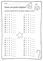 Vorschau - Arbeitsblätter - Arbeitsblätter-Mix Weihnachten (Mathe, 2. Klasse) - Seite 2