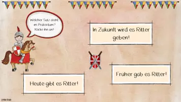 Vorschau - Interaktives Material - Interaktiv: Präteritum (1. Vergangenheit) 2. Teil - Seite 3
