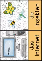Vorschau - Fördermaterial/Inklusion - Buchstabe I/i - Bildkarten und Wortkarten (Anlaut - Inlaut - Auslaut) - Seite 3