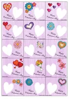 Vorschau - Anderer Materialtyp - Goodie Valentinstag Schokoherzen - Deckblatt