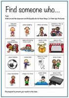 Vorschau - Spiele - Find someone who... Free-time activities - Seite 3