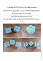 Vorschau - Spiele - Vorlagen für Einsteckwürfel (Mathe-, Deutsch-, Englischspiele) - Deckblatt