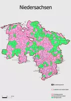 Vorschau - Poster - Karte Administrative Gliederung Bundesland Niedersachsen - Seite 2