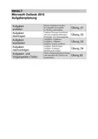 Vorschau - Unterrichtsreihen - Outlook 2016 - Aufbaukurs III: Aufgabenplanung - Seite 1
