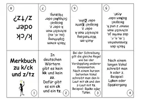 Vorschau - Merkblätter - Aufstellbuch/ Merkbuch k- und z- Laut - Seite 2