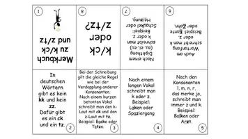 Vorschau - Merkblätter - Aufstellbuch/ Merkbuch k- und z- Laut - Seite 3
