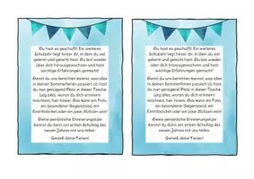Vorschau - Unterrichtsreihen - Sommerferien - Plaudertasche (Abschiedsgeschenk / Krimskrams-Tasche zum Sammeln von schönen Erlebnissen und Erzählungen der Ferien) - Seite 3