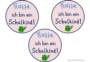 Vorschau - Poster - Umhänger Einschulung Medaille Orden rote Pandaklasse - Seite 2
