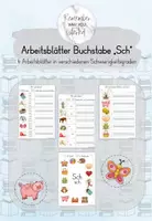 Vorschau - Arbeitsblätter - Arbeitsblätter Buchstabe "Sch" - Deckblatt