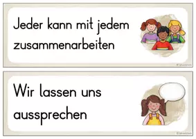 Vorschau - Poster - Regeln für die Gruppenarbeit - Seite 3
