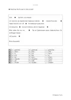 Vorschau - Arbeitsblätter - DaZ A2 E-Mail schreiben/ Sprachbausteine/ Sprachschule - Seite 1