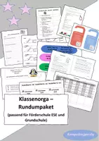 Vorschau - Arbeitsblätter - Klassenleitung / Klassenlehrer (Förderschule ESE und Grundschule) --> Worddokumente - Deckblatt