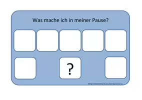 Vorschau - Fördermaterial/Inklusion - Pausenplan - Seite 2