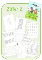 Vorschau - Arbeitsblätter - Ziffer 2 - strukturiert & übersichtlich - Deckblatt