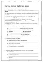 Vorschau - Arbeitsblätter - Grammar Revision: The Present Perfect - Seite 2