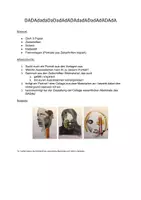 Vorschau - Stundenentwürfe - Stationenlernen Portrait Epochen (Expressionismus, Kubismus, DADA) - Deckblatt