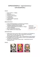 Vorschau - Stundenentwürfe - Stationenlernen Portrait Epochen (Expressionismus, Kubismus, DADA) - Seite 1