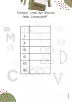 Vorschau - Unterrichtsreihen - UR5 Vom Dorf zum Weltreich: Das Antike Rom - 17. Stunde: Römisches Leben zum Anfassen - Mathematik und Spiele (Rätsel und Spiele) - Seite 3