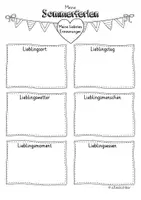 Vorschau - Arbeitsblätter - Meine Sommerferien - Lieblingserinnerungen - AB - Seite 3