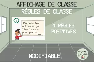 Aperçu - Affichage - Règles de classe - Thème scientifique - Page de couverture