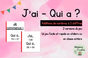 Aperçu - Jeux - J'ai - Qui a - Version additions - Page de couverture