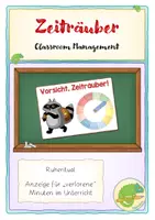 Vorschau - Anderer Materialtyp - Zeiträuber - Ruheritual / Anzeige für "verlorene" Minuten - Deckblatt