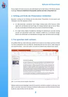 Vorschau - Präsentationen/Tafelbilder - Referate mit PowerPoint: 10 Tipps für Schüler*innen und Studierende - Seite 2