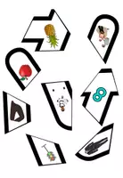 Vorschau - Arbeitsblätter - Buchstabenpuzzle "A" mit Anlauten - 2-fach differenziert - DaZ / Deutsch - Seite 3