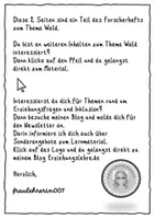 Vorschau - Arbeitsblätter - Wald: Persönliche Bedeutung - Seite 3