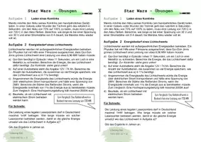 Vorschau - Arbeitsblätter - Star Wars - Übungen Elektrizitätslehre - Elektrische Energie - Seite 3