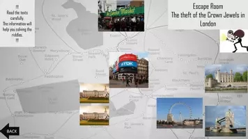 Vorschau - Stationenlernen - Escape Room - Exit Game - London - digital - Englisch - Seite 3