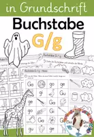 Vorschau - Arbeitsblätter - Buchstabe G / g - Einführung in GRUNDSCHRIFT - inklusive Geschichte und Puzzle - Deckblatt