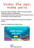 Vista previa - Juegos / Gamificación - Under the sea: Look for the common picture - página 2