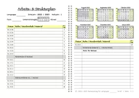 Vorschau - Unterrichtsreihen - Struktur-/Arbeits-/Reihenplan, Berlin, 2022/2023, 4 Farben - Seite 3