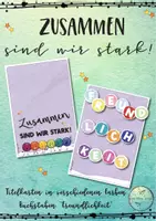 Vorschau - Anderer Materialtyp - Zusammen sind wir stark! Ritual zur Stärkung der Klassengemeinschaft - Deckblatt