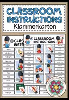 Vorschau - Fördermaterial/Inklusion - Classroom Instructions - Klammerkarten - Deckblatt