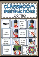 Vorschau - Spiele - Classroom Instructions - Reading Domino - Deckblatt